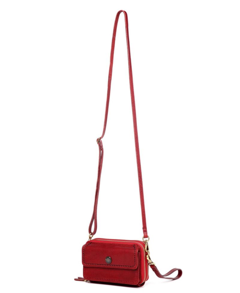 Northwood Mini Leather Crossbody Wallet