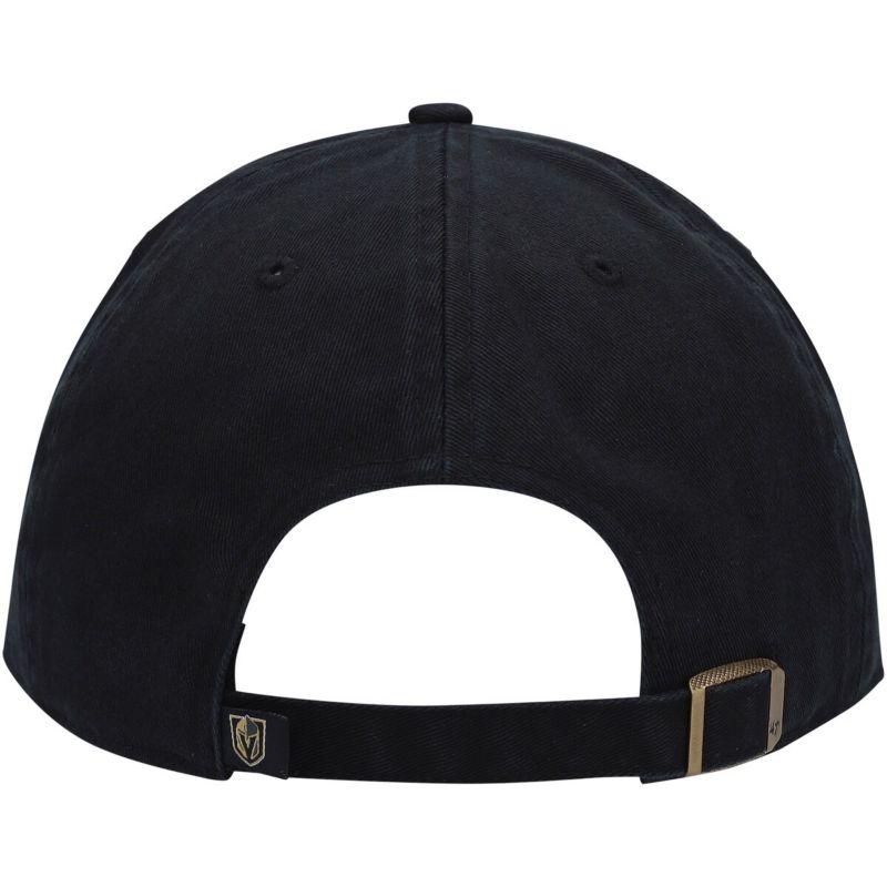 '47 Men's Black Vegas Golden Knights Clean Up Adjustable Hat