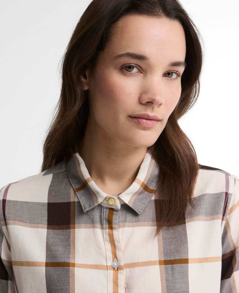 Women's Moorland Plaid Long-Sleeve Shirt