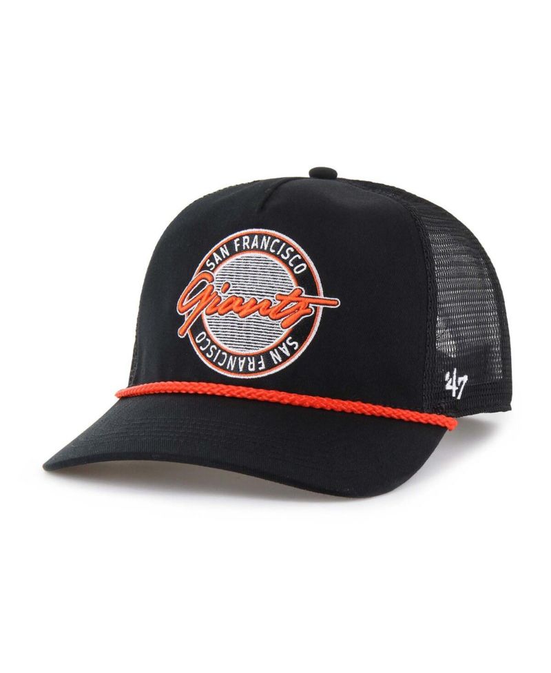 Men's Black San Francisco Giants Promenade Hitch Adjustable Hat