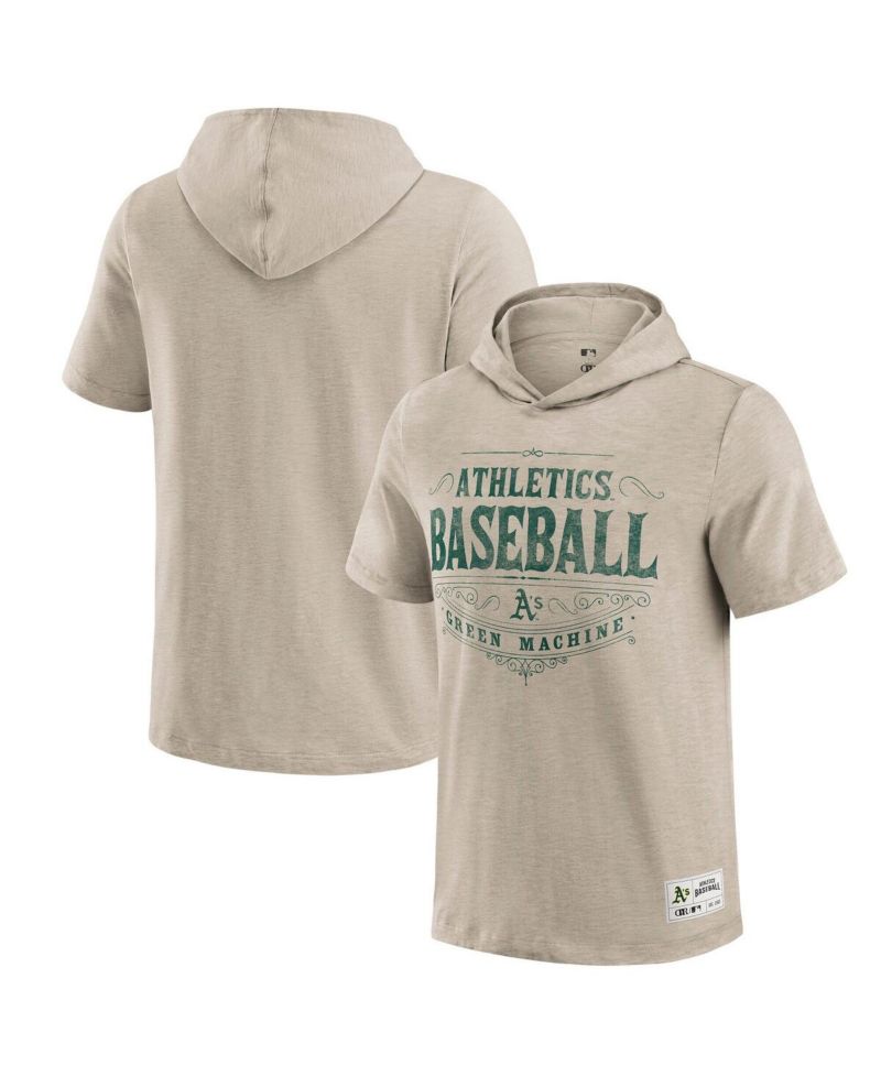 Darius Rucker Collection by Men's Tan Oakland Athletics Hooded T-Shirt