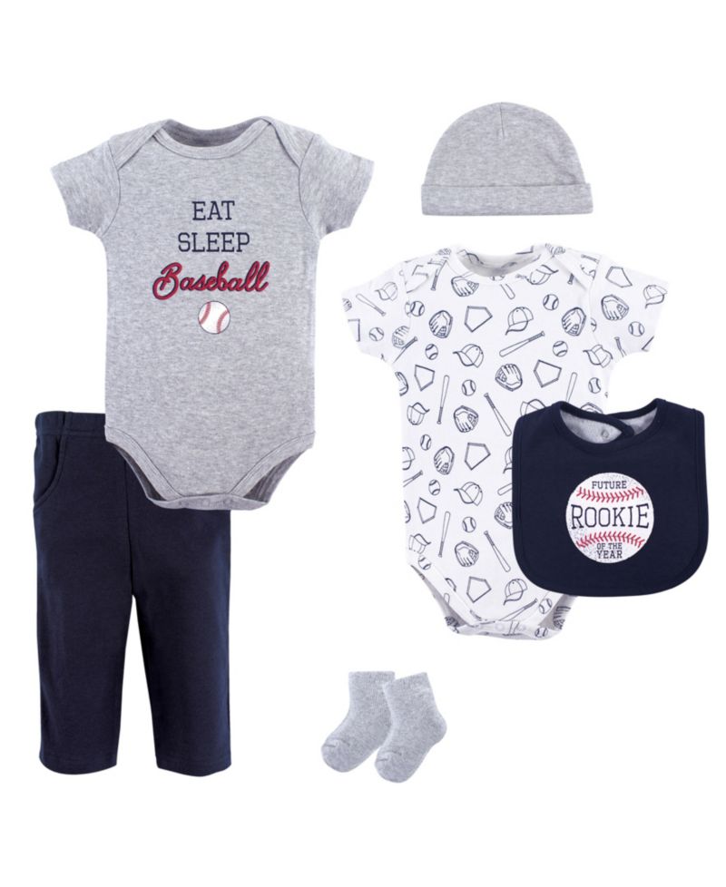 Baby Boys Hudson Soft Cotton Essentials