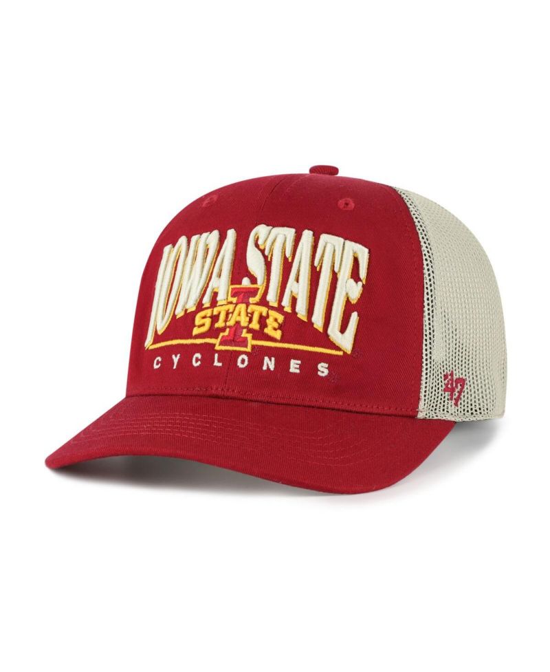 Men's Cardinal Iowa State Cyclones Arid Adjustable Trucker Hat