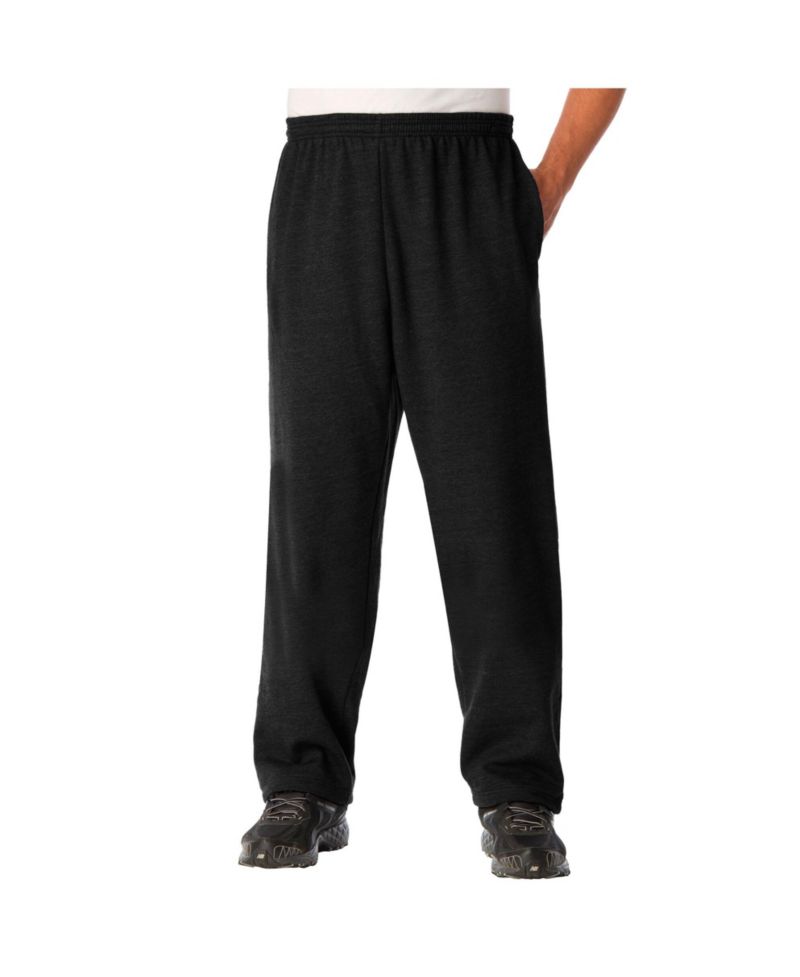 Men's Fleece Open-Bottom Sweatpants