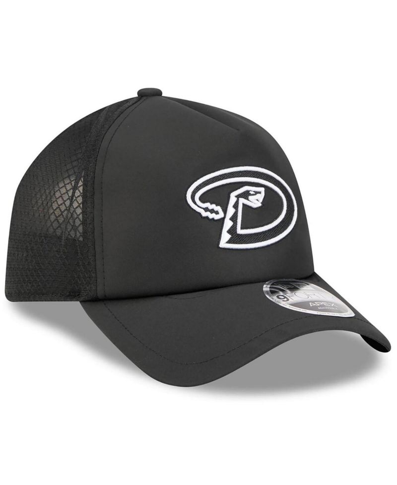 Men's Black Arizona Diamondbacks 2026 Batting Practice Alternate Apex 9FORTY Adjustable Hat