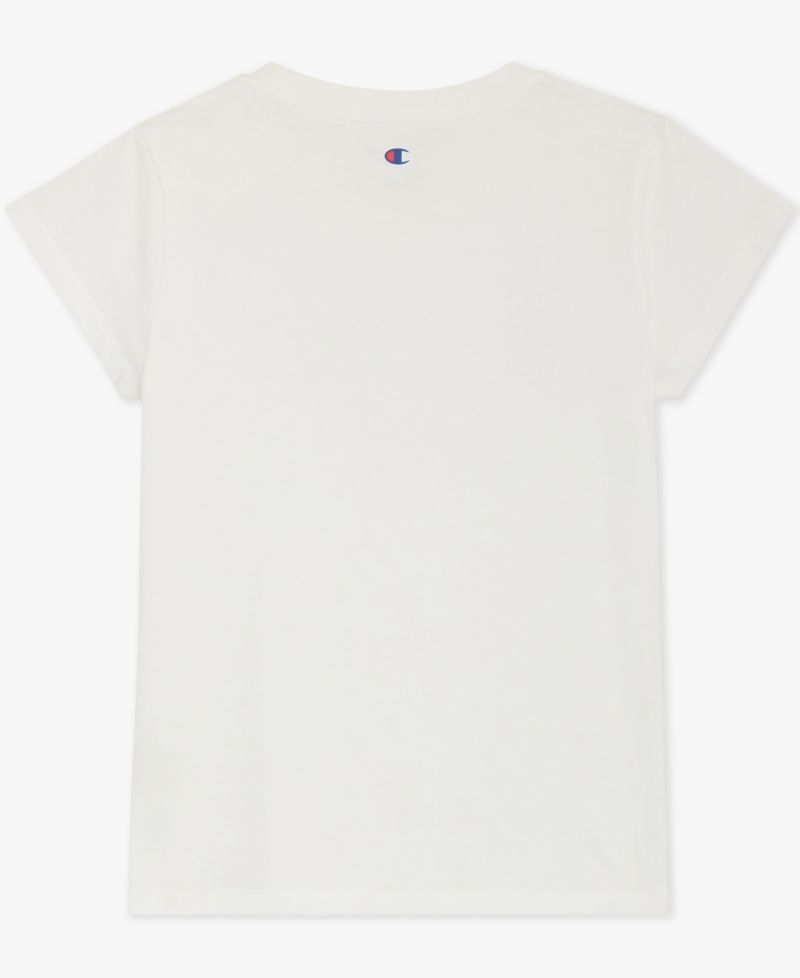 Girls' 7-16 Crewneck Rainbow Logo Graphic T-Shirt