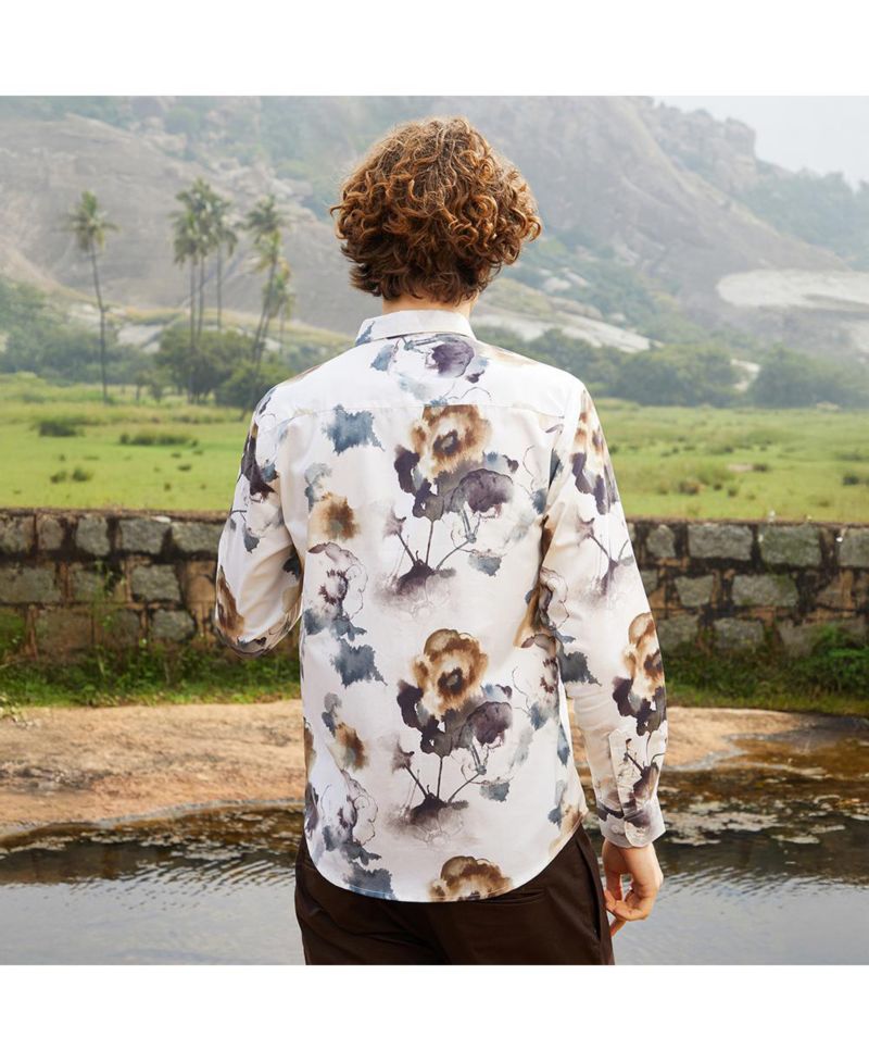 Men's Off-White Earthy Splotch Shirt