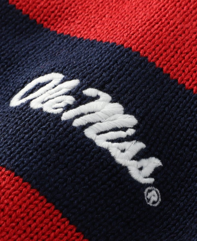Men's and Women's Navy Ole Miss Rebels Renew Knit Stadium Sweater