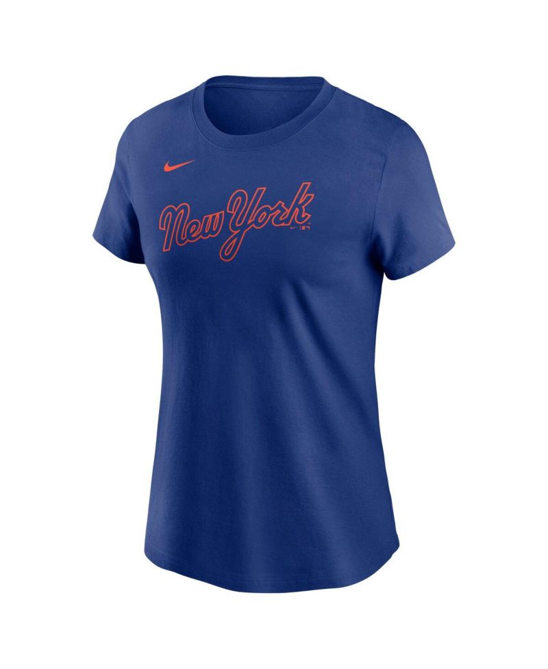 Women's Mark Vientos Royal New York Mets Fuse Name & Number T-Shirt