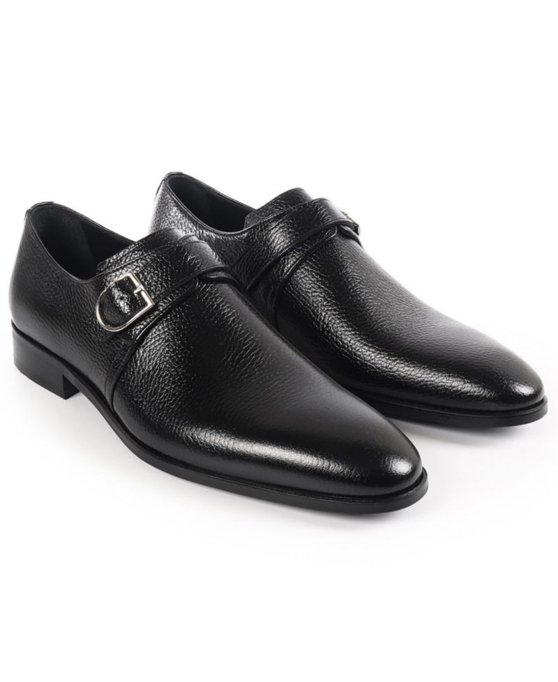Men's Classic Buckled Dress Shoes