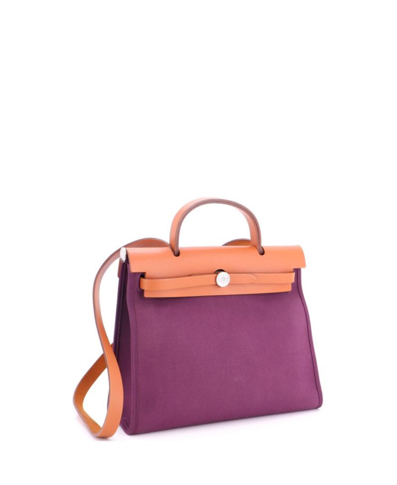 31 Herbag Zip Leather and Toile