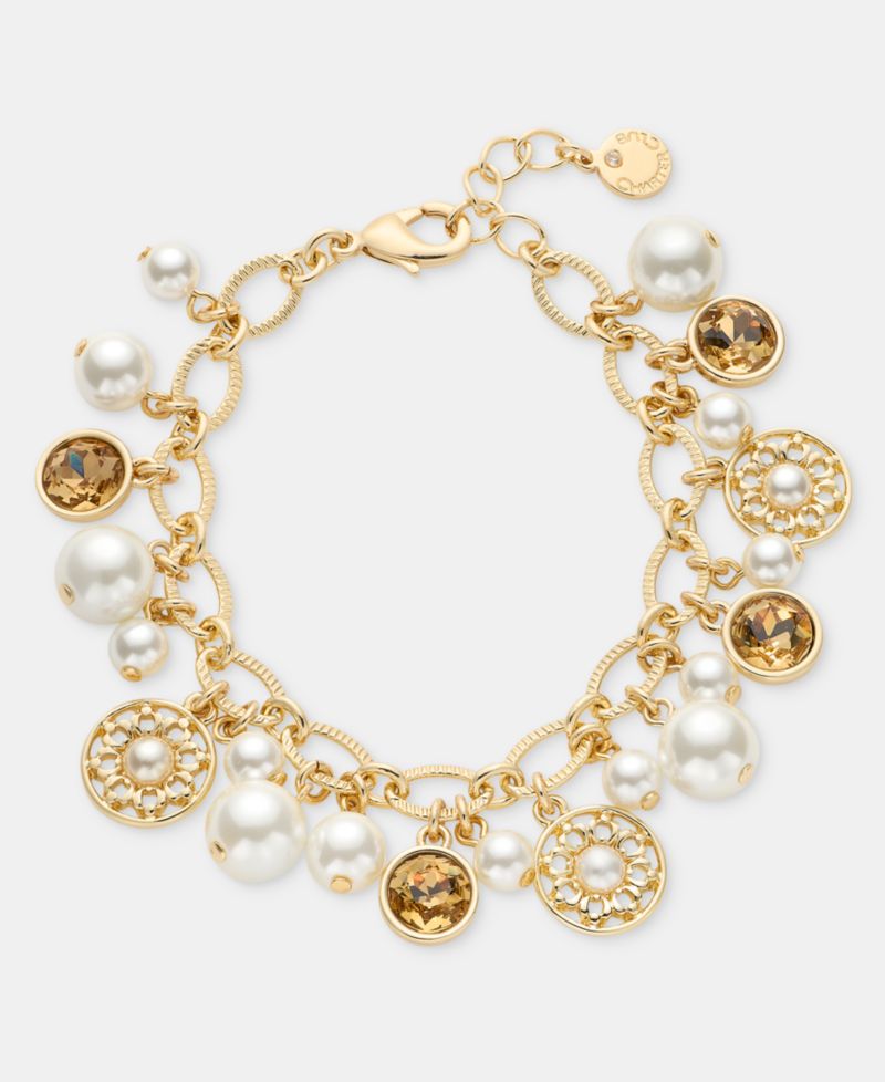 Multi-Stone Charm Bracelet