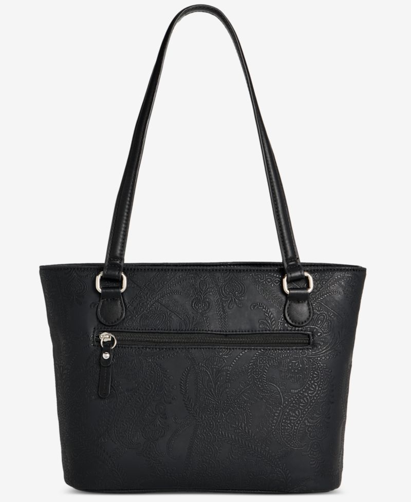 Paisley Deboss Promo Tote