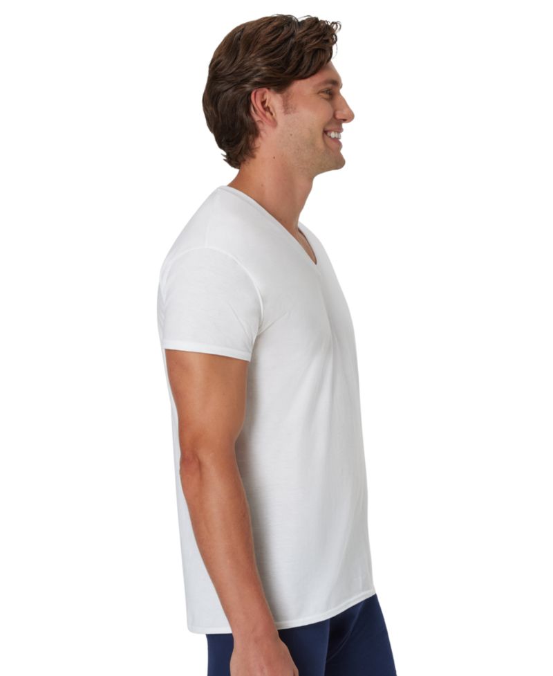 Men's Ultimate V-Neck Undershirt, 5-Pack