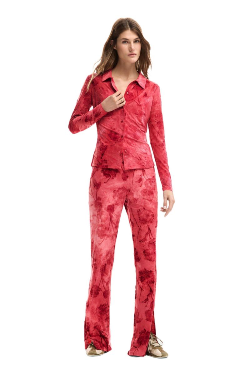 Women's Flocked shirt