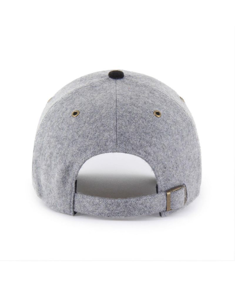 Men's Gray Baltimore Orioles Golden Age Wool Clean Up Adjustable Hat