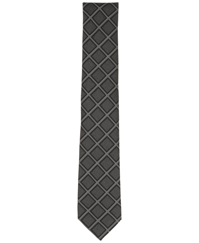 Men's Oakmont Grid Slim Tie