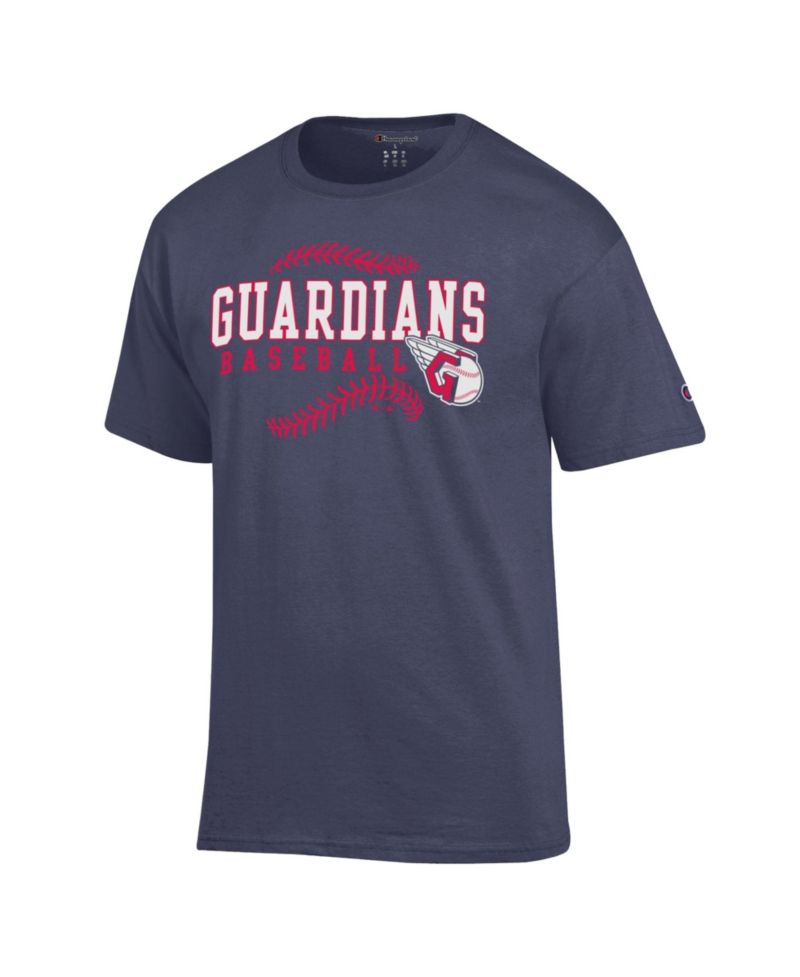 Men's Navy Cleveland Guardians Baseball T-Shirt