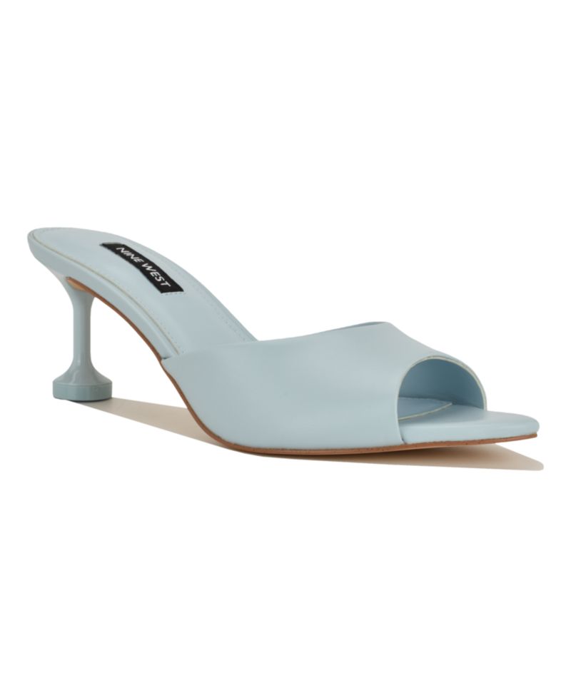 Women's Dabby Slip-On Tapered Kitten Heel Dress Sandals