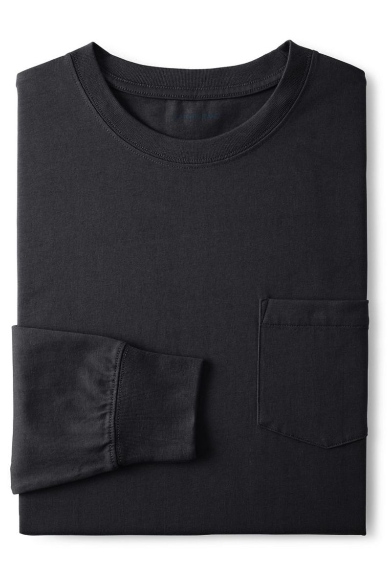 Men's Super-T Long Sleeve T-Shirt with Pocket