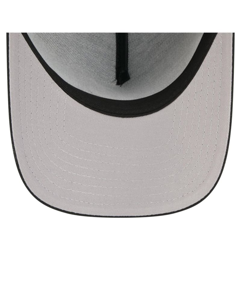 Men's Black Atlanta Braves A-Frame 59FORTY Fitted Hat