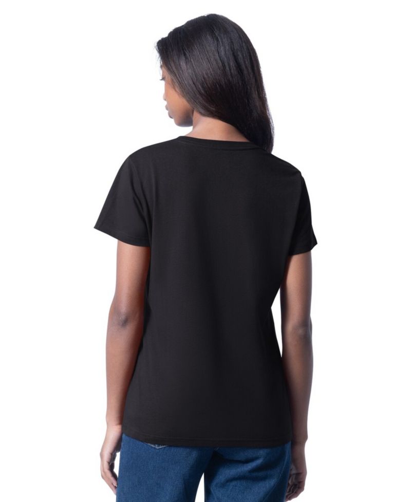 Women's Black William Byron Cheer Dance V-Neck T-Shirt