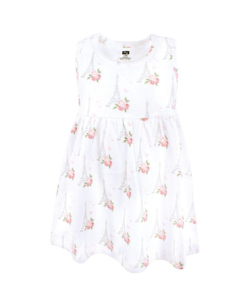 Cotton Dress and Cardigan Set, Bonjour Paris
