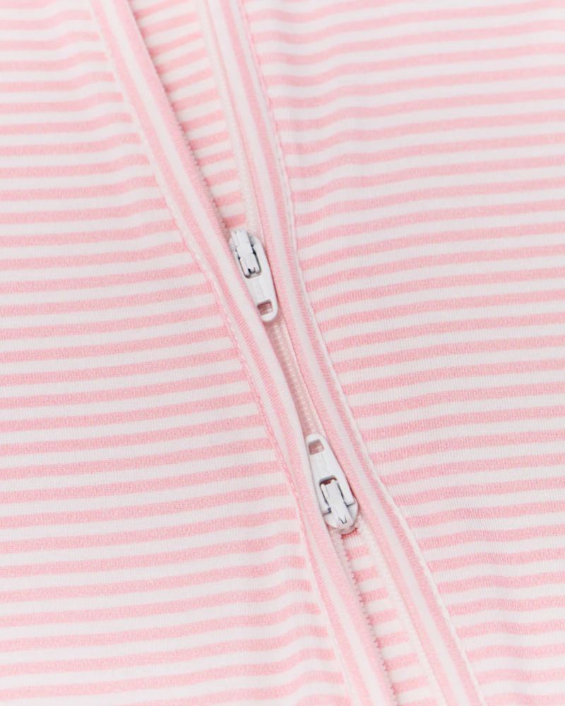 Baby Girls Peony Stripe Bamboo Sleeper