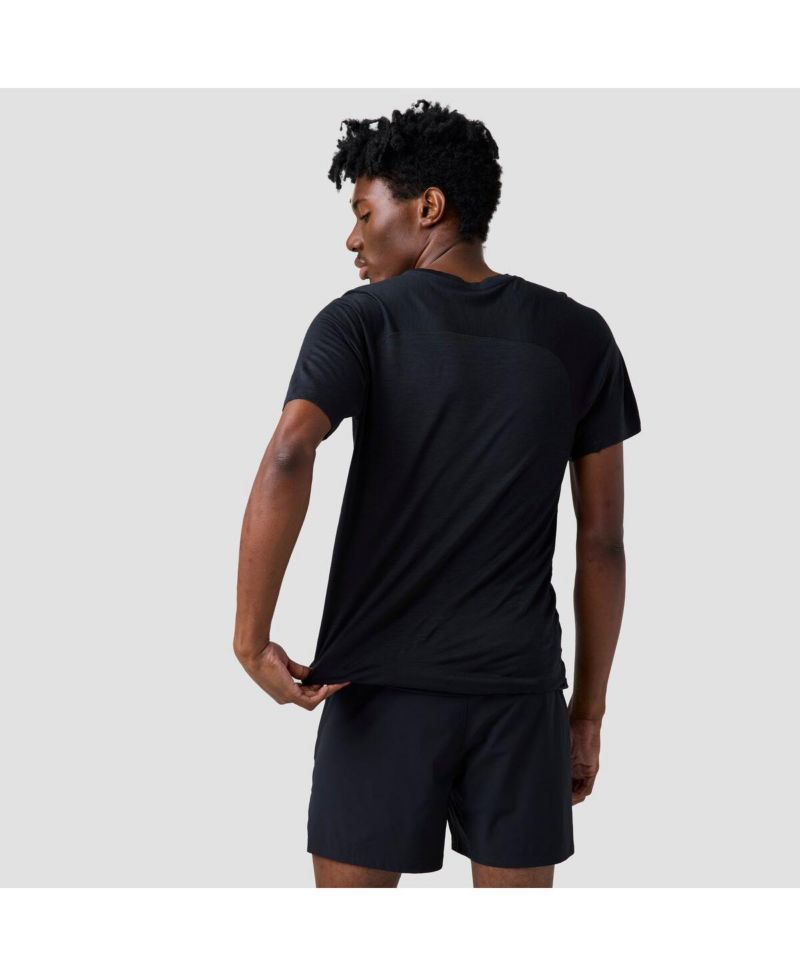 Men's Wasatch Adventure RWS Merino Lt-Wt Tech Tee Performance Shirts Short Sleeve