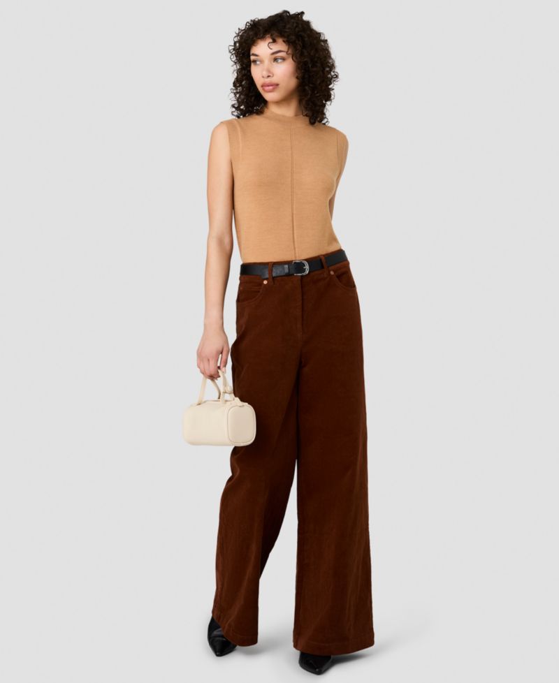 Women's Casey Corduroy Wide-Leg Pants
