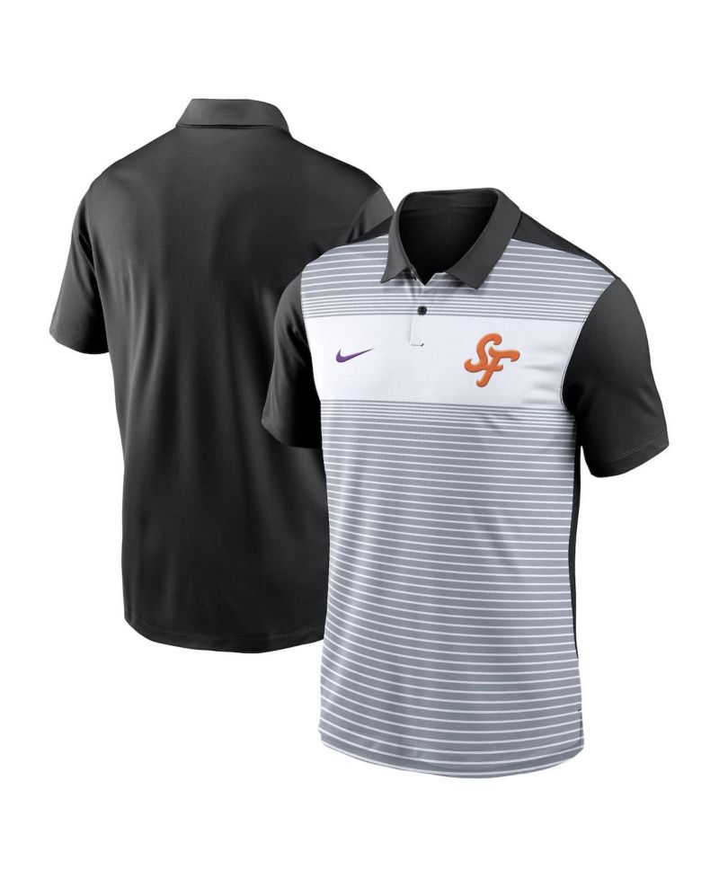 Men's White/Black San Francisco Giants 2025 City Connect Fashion Legacy Icon Vapor Performance Polo Shirt