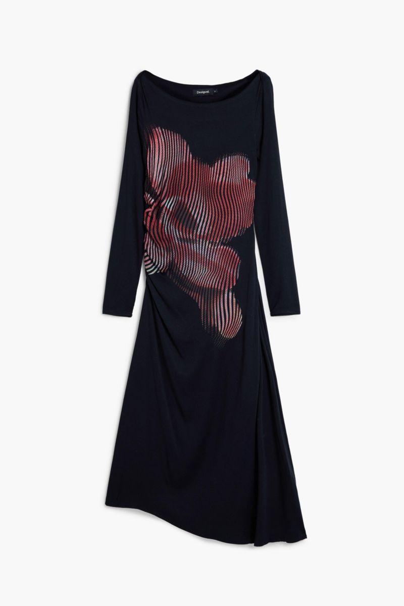 Women's Pixelated midi dress