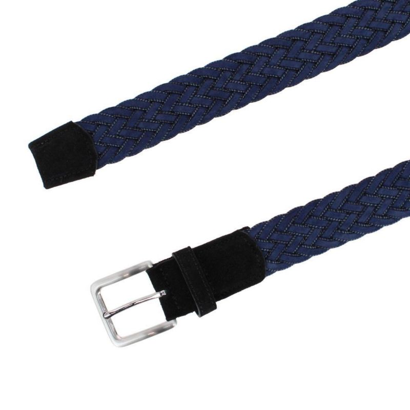 Men's Apollo Italian Braided Suede Versatile Belt