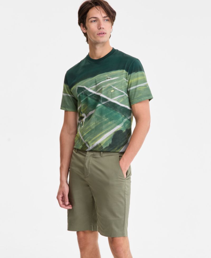 Men's Slim-Fit Chino Bermuda Shorts