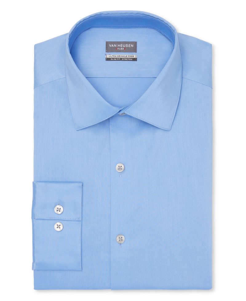 Men's Flex Collar Slim Fit Dress Shirt