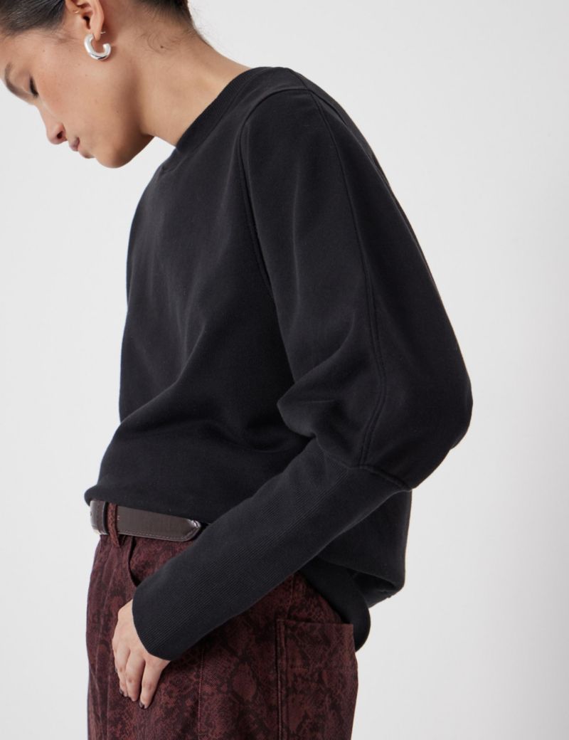 Women's Puff Sleeve Sweatshirt