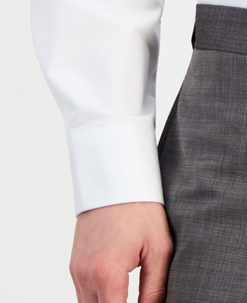 Men's Slim-Fit Performance Four-Way Stretch Dress Shirt