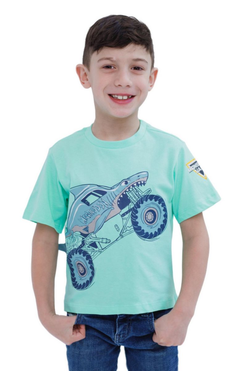 Boys' 3D Novelty Short Sleeve T-Shirt