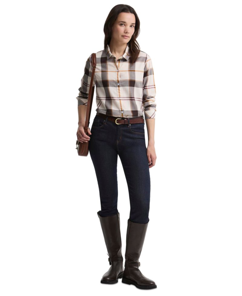Women's Moorland Plaid Long-Sleeve Shirt