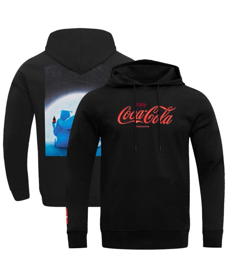 Men's Black Coca-Cola Sharing A Coke Pullover Hoodie