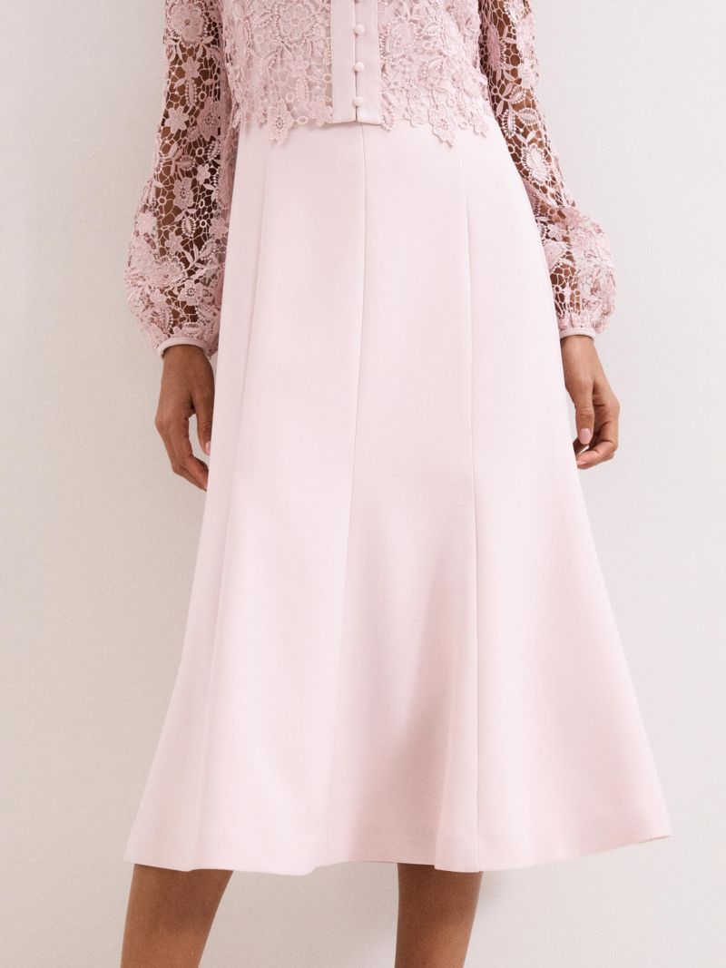 Women's Ayumi Part Lace Midi Dress