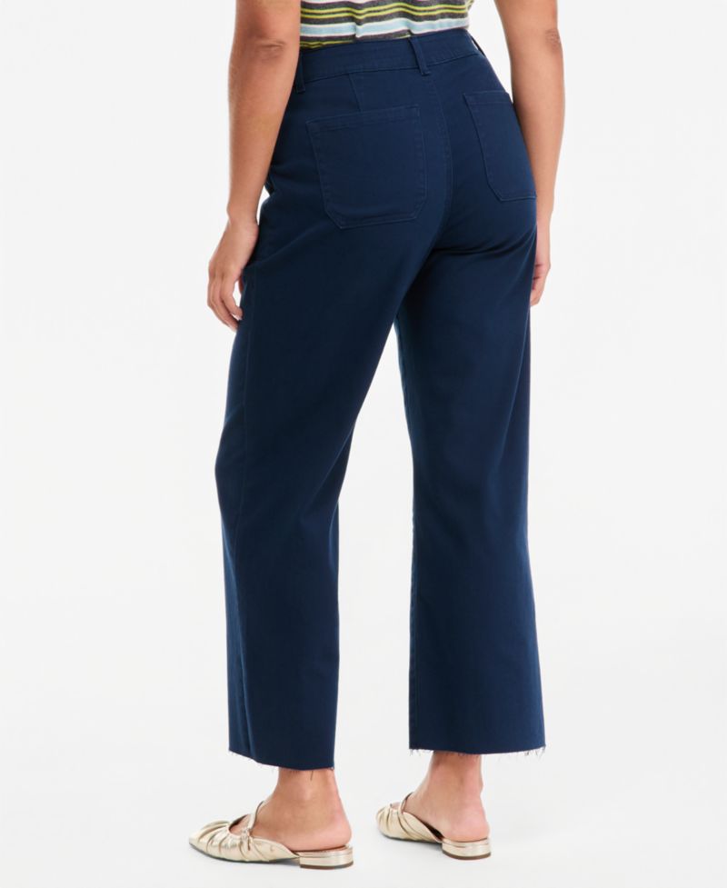 Women's L-Pocket Straight-Leg Utility Pants
