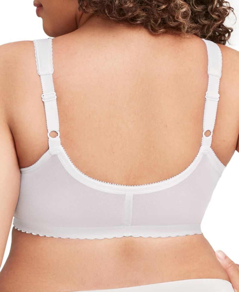 Women's Full Figure Plus Size MagicLift Front Close Support Bra 1200