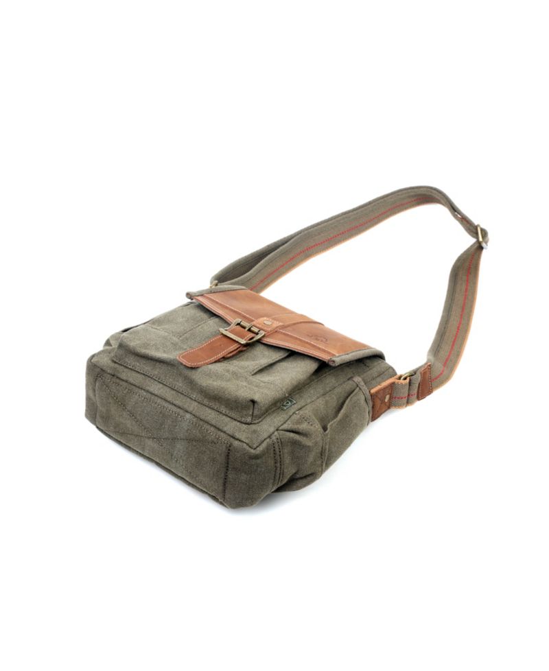 Turtle Ridge Canvas Crossbody Bag