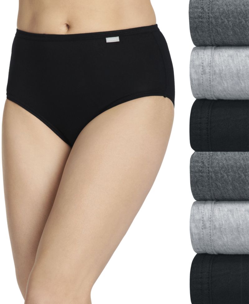 Women's Elance Full-Coverage Briefs, 6-Pack Set - 6193