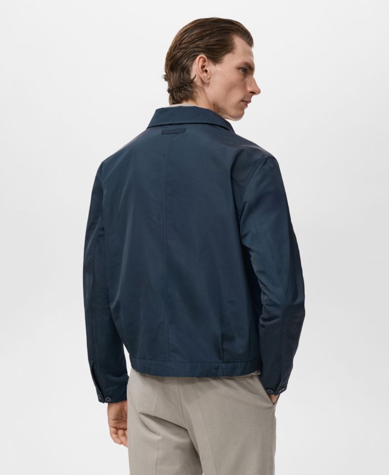 Men's Pockets Water-Repellent Jacket