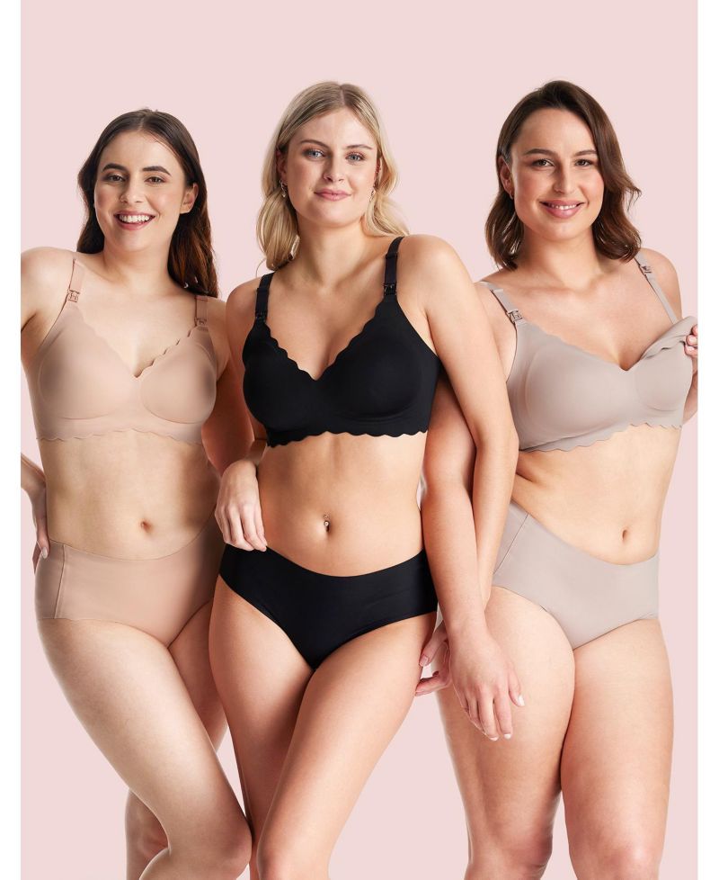 Jelly strip nursing bra YN46