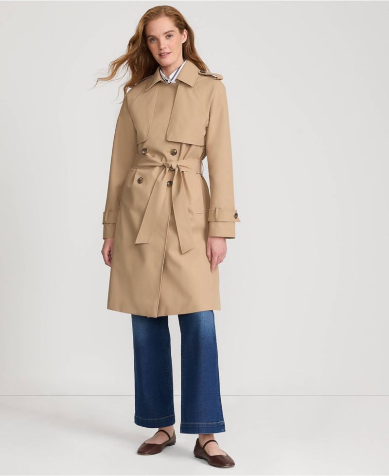 Women's Squall Waterproof Modern Trench Raincoat
