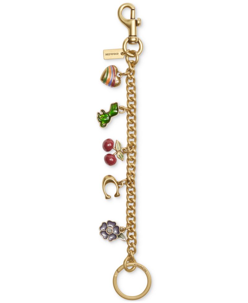 Motif Chain Bag Charm