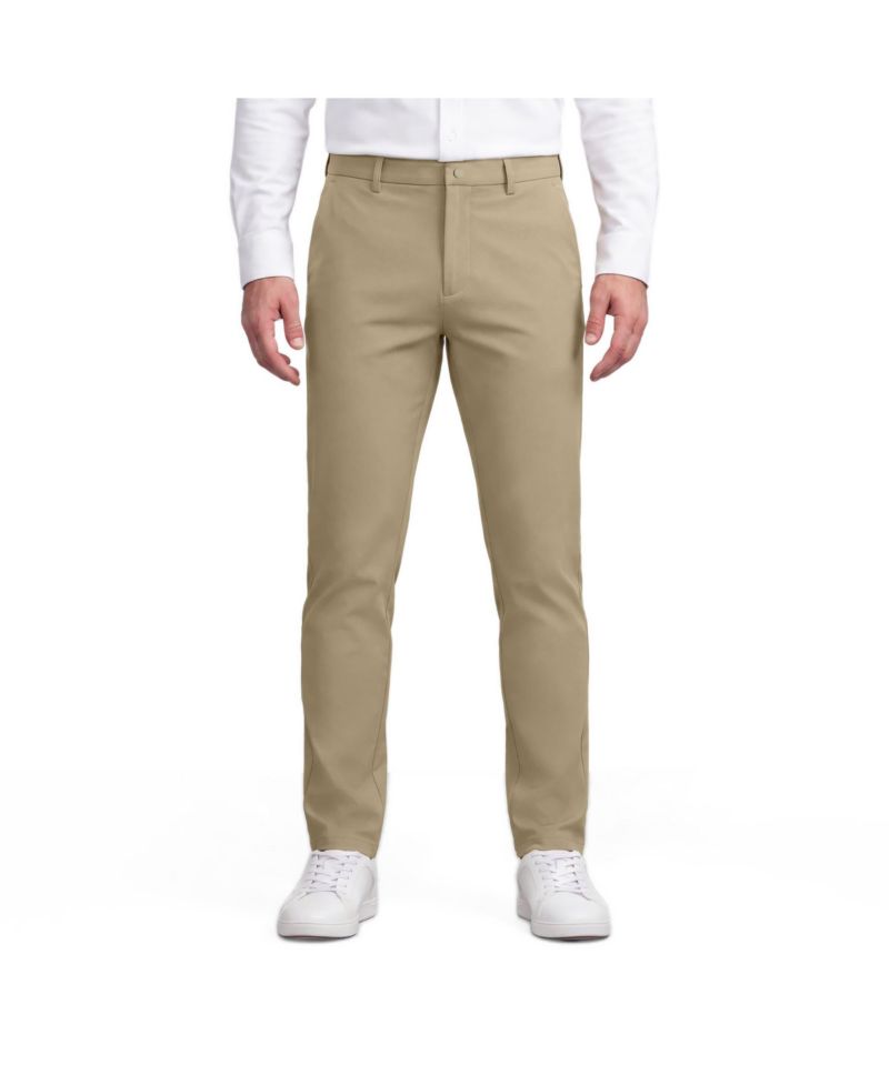 Men's Jetsetter Flat-Front Straight-Fit Casual Pants
